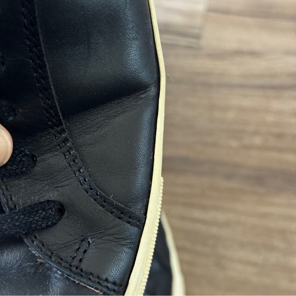 Beckett Simonon black leather sneakers size 44 US 10 - Picture 9 of 14